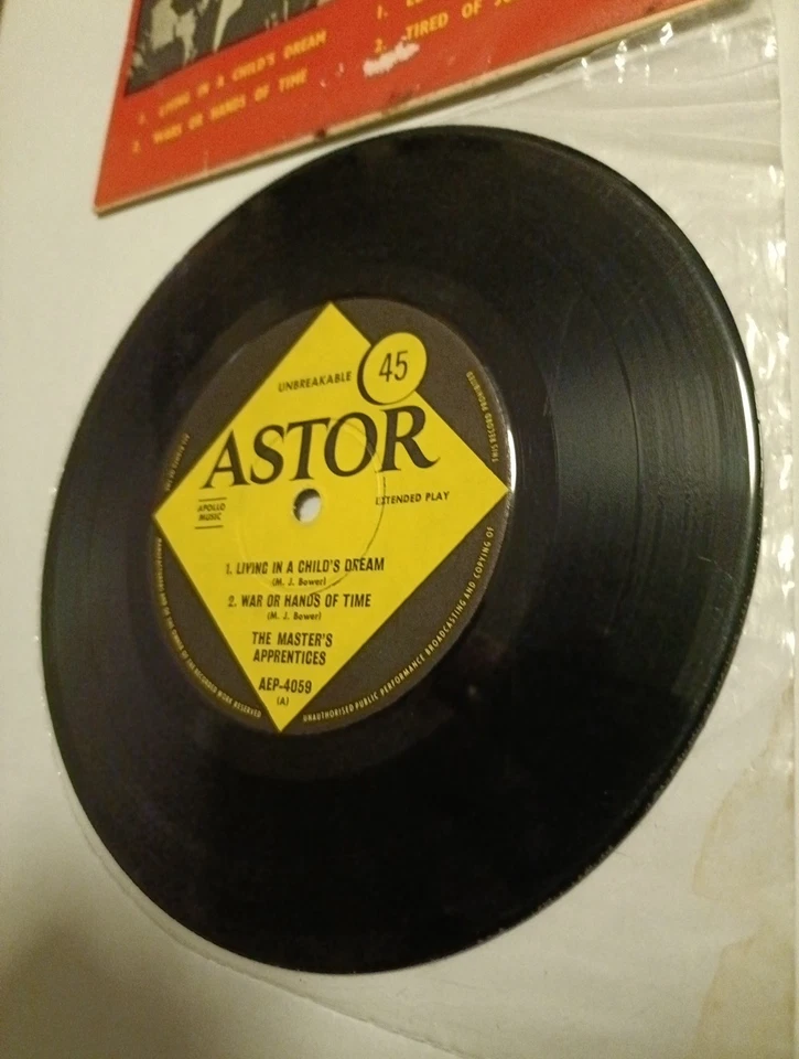 The Masters Apprentices Vol. 2 E.P. 7". VG+/G+ - Image 3 of 4