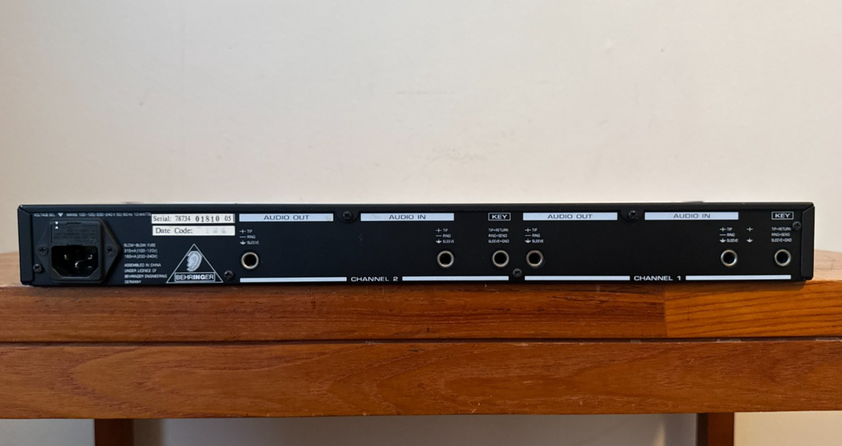 Behringer Autocom MDX 1000 Dual Channel / Compressor Limiter