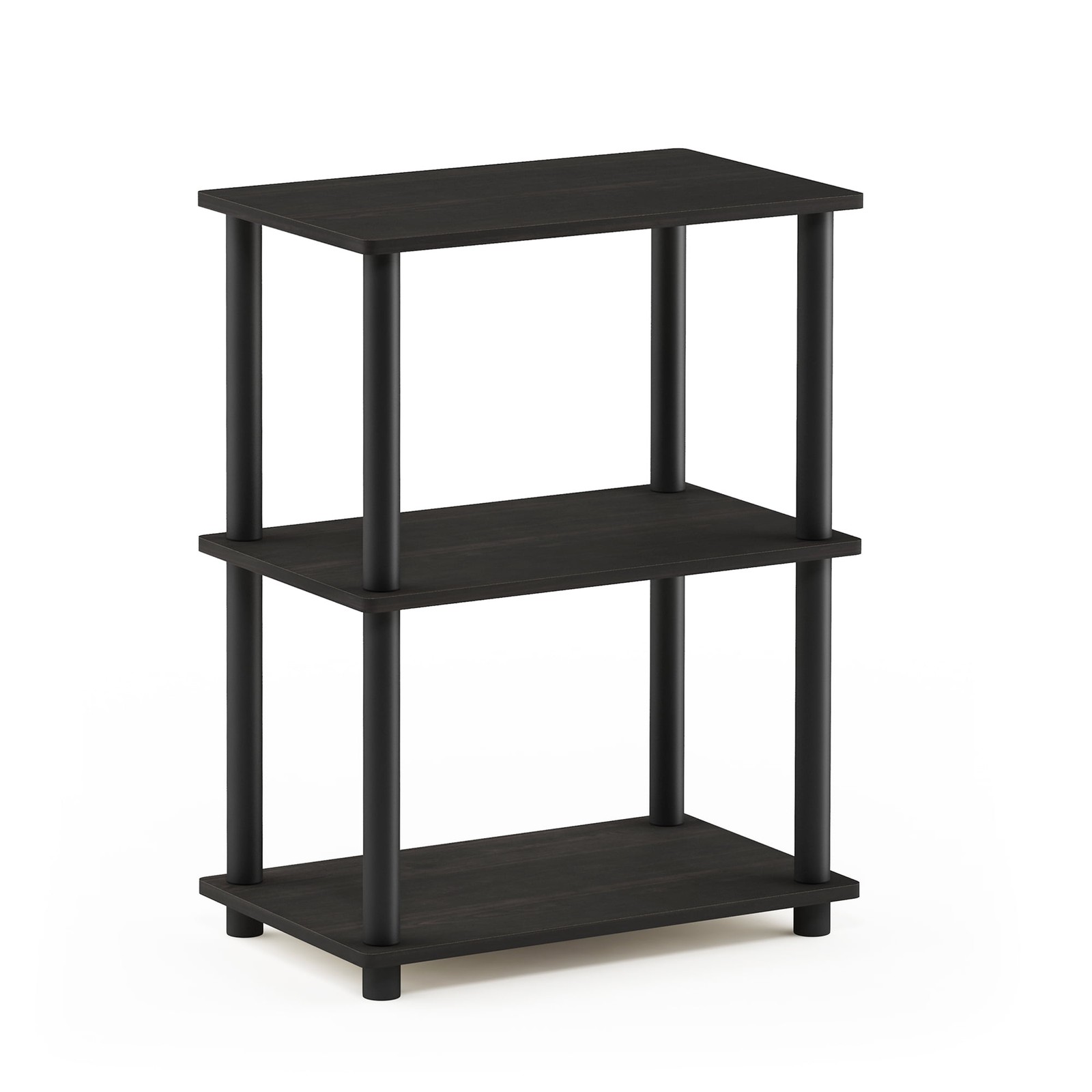 3-tier storage shelf bookcase in multiple colors