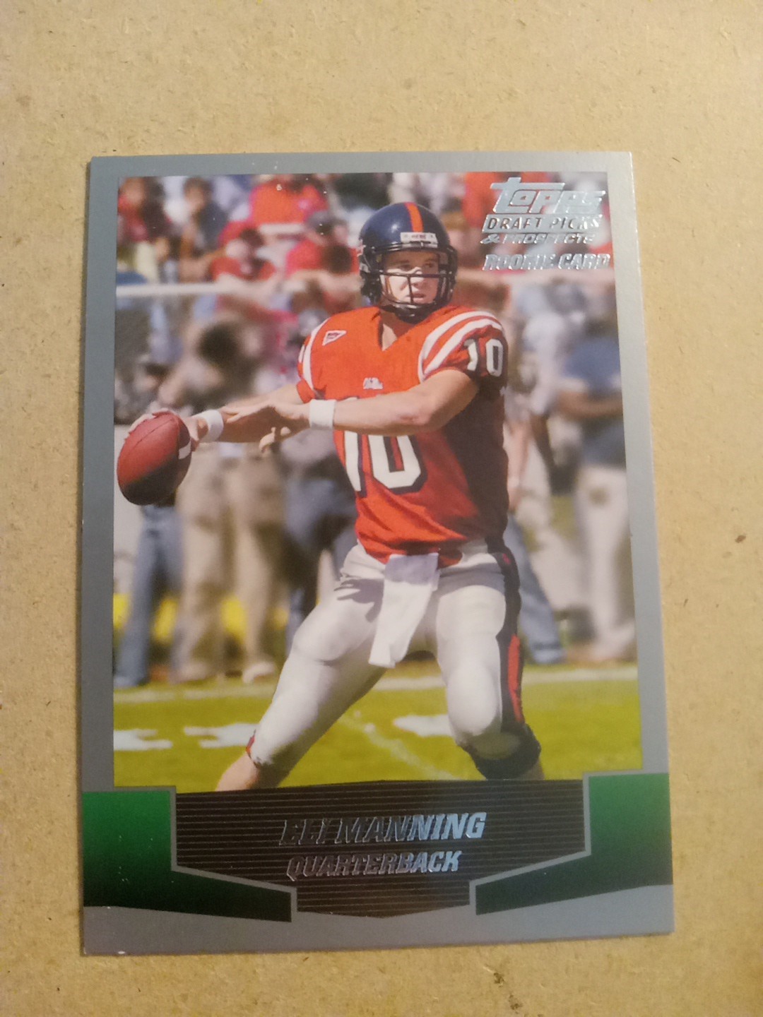 Eli Manning Topps Draft Picks & Prospects #150 Base