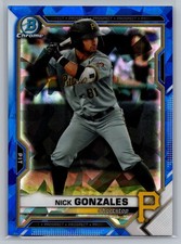 2021 Bowman Draft Sapphire Edition #BDC-16 Nick Gonzales