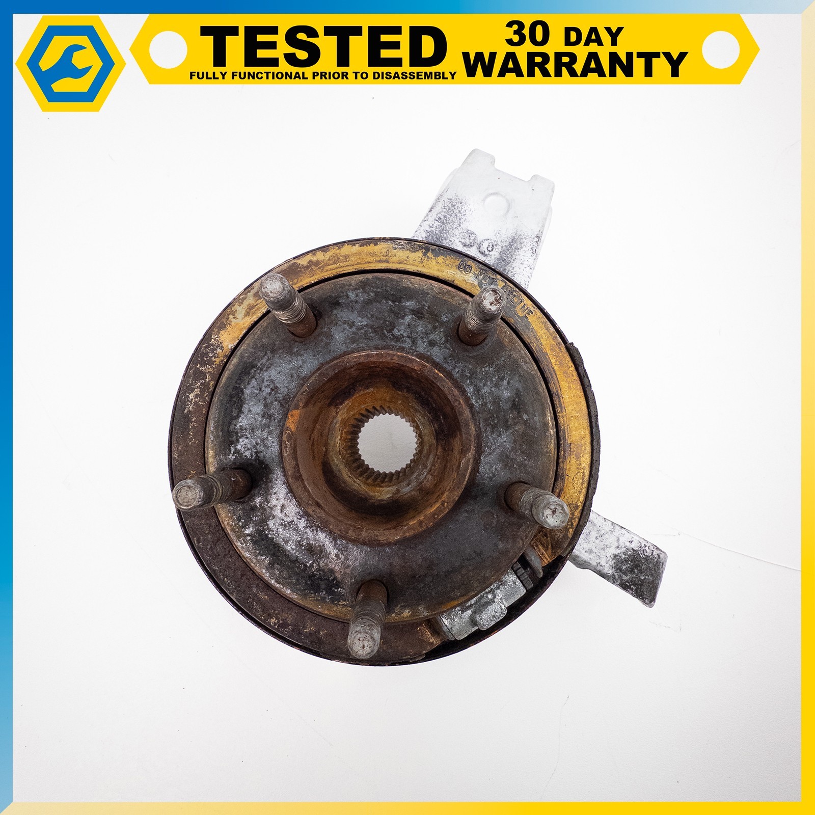 05-13 CHEVROLET CORVETTE C6 XLR REAR LEFT DRIVER SIDE SPINDLE KNUCKLE HUB OEM