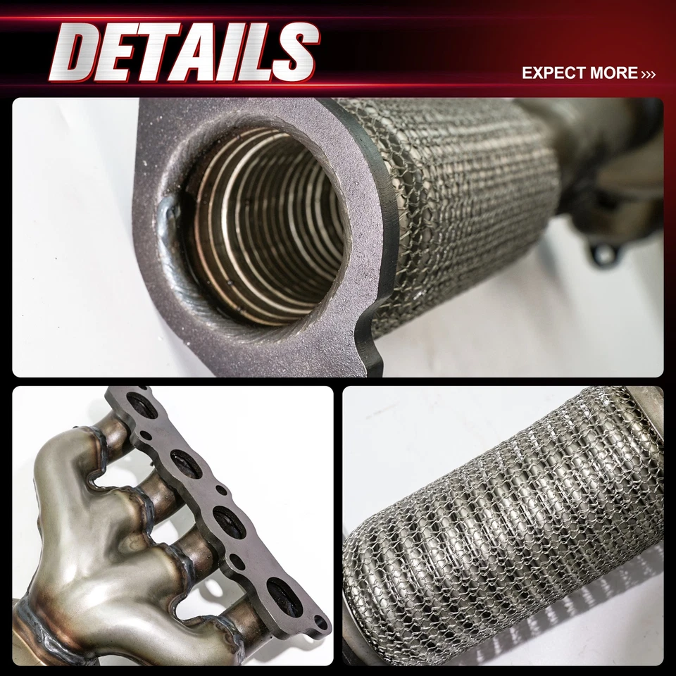 Convertidor catalítico para Ford Fiesta L4 2011-2019, Ford Ikon 2012-2015 1,6 L EPA Foto 3 de 4