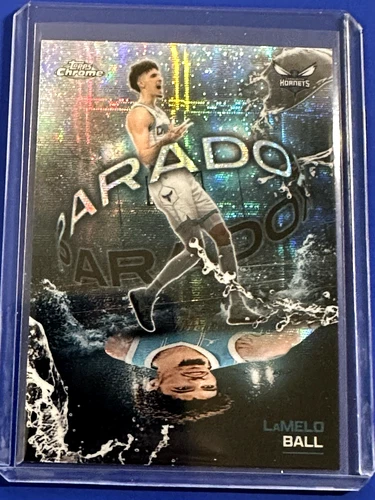2025 Topps Chrome Update LaMelo Ball Base (RAW)