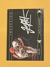 2019 Topps Inception Silver Signings Jack Flaherty #SS-JF - Auto Serial #03/99