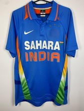 Rare Vintage Nike India Cricket Jersey Sahara Sponsor 2011 Size M