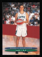 2003 Ultra WNBA #77 Georgia Schweitzer  Basketball LYNX NM-MT