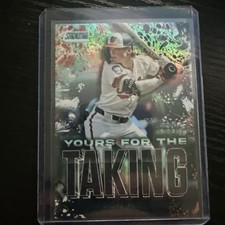 2025 Topps Stadium Club Jackson Holiday Yours For The Taking Turquoise Foil47/99