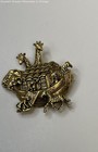 Vintage Avon Gold Tone Noah's Ark Brooch 13.8 — photo 1
