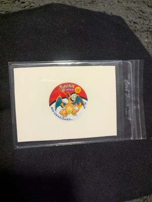 Pokemon #06 Charizard Chupa Chups Sticker (Peeled) 13/70 Vintage 2000