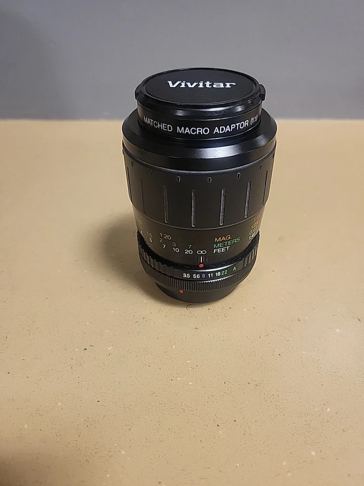 Vivitar 100mm f/3.5 Macro Lens with Matched 1:1 Adaptor - Pentax K Mount PK - Image 3 of 4