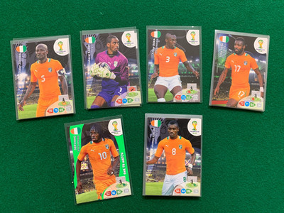 Panini Adrenalyn XL - 2014 World Cup Brasil - Team IVORY COAST  *** CAN TRADE***