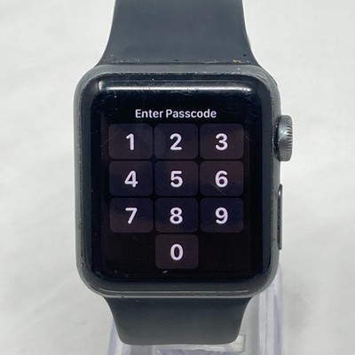 Apple Watch Nike Series 3 LOCKED FOR PARTS OR REPAIR 38mm Space Gray