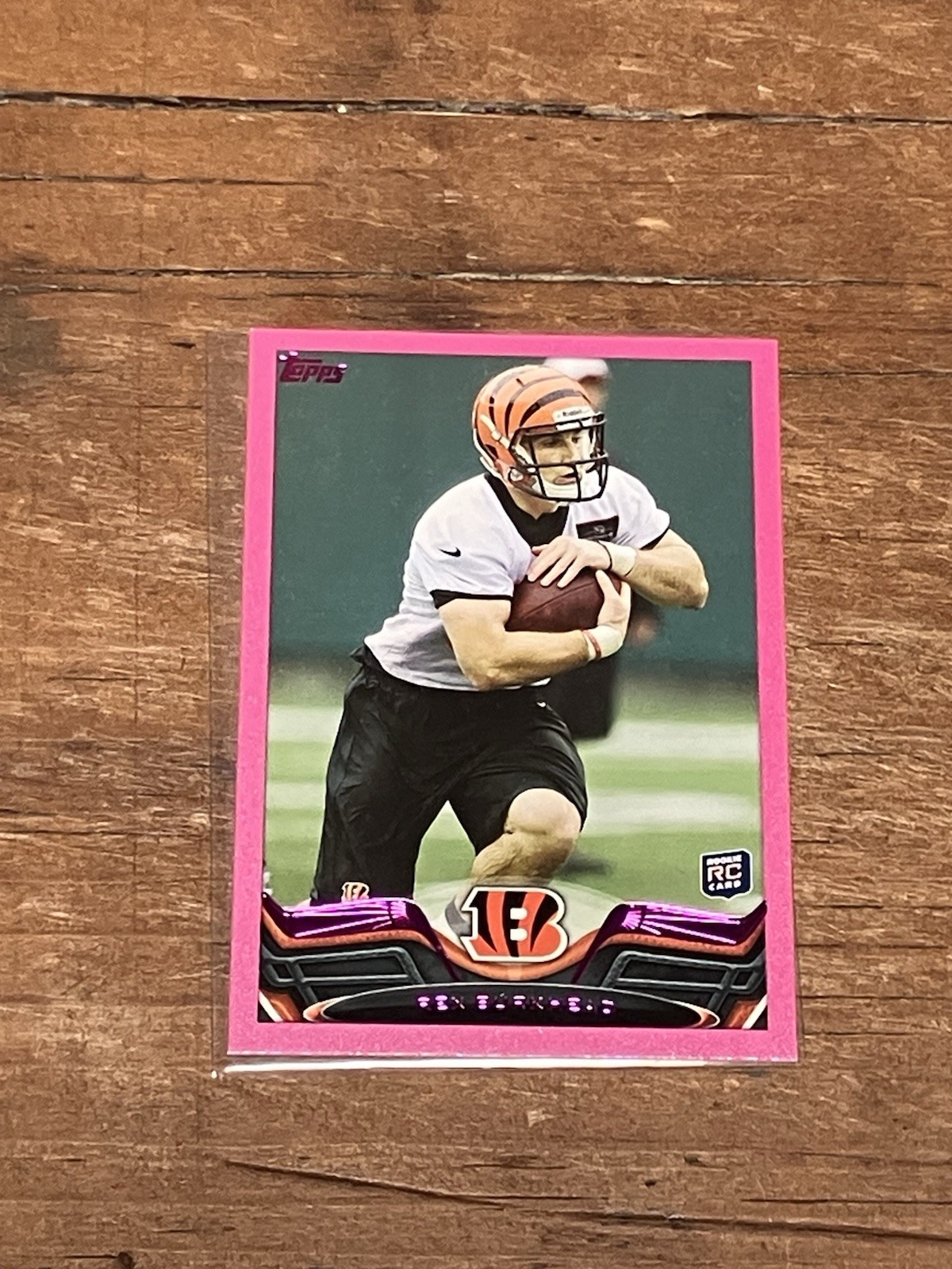 Rex Burkhead Topps #147 Pink