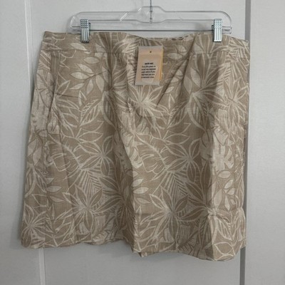 NEW RipSkirt Hawaii Wrap Skirt Aloha Sand Beige Length 1 Side Pockets Size 2XL