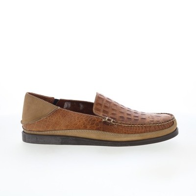 T.B. Phelps Gordon Mens Brown Leather Loafers & Slip Ons Casual Shoes 9