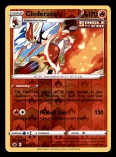 Cinderace 028/198 Reverse Holo LP Chilling Reign 2021 Pokemon