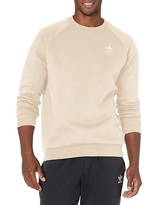 adidas Originals mens Adicolor Essentials Trefoil Crewneck Sweatshirt Size Large