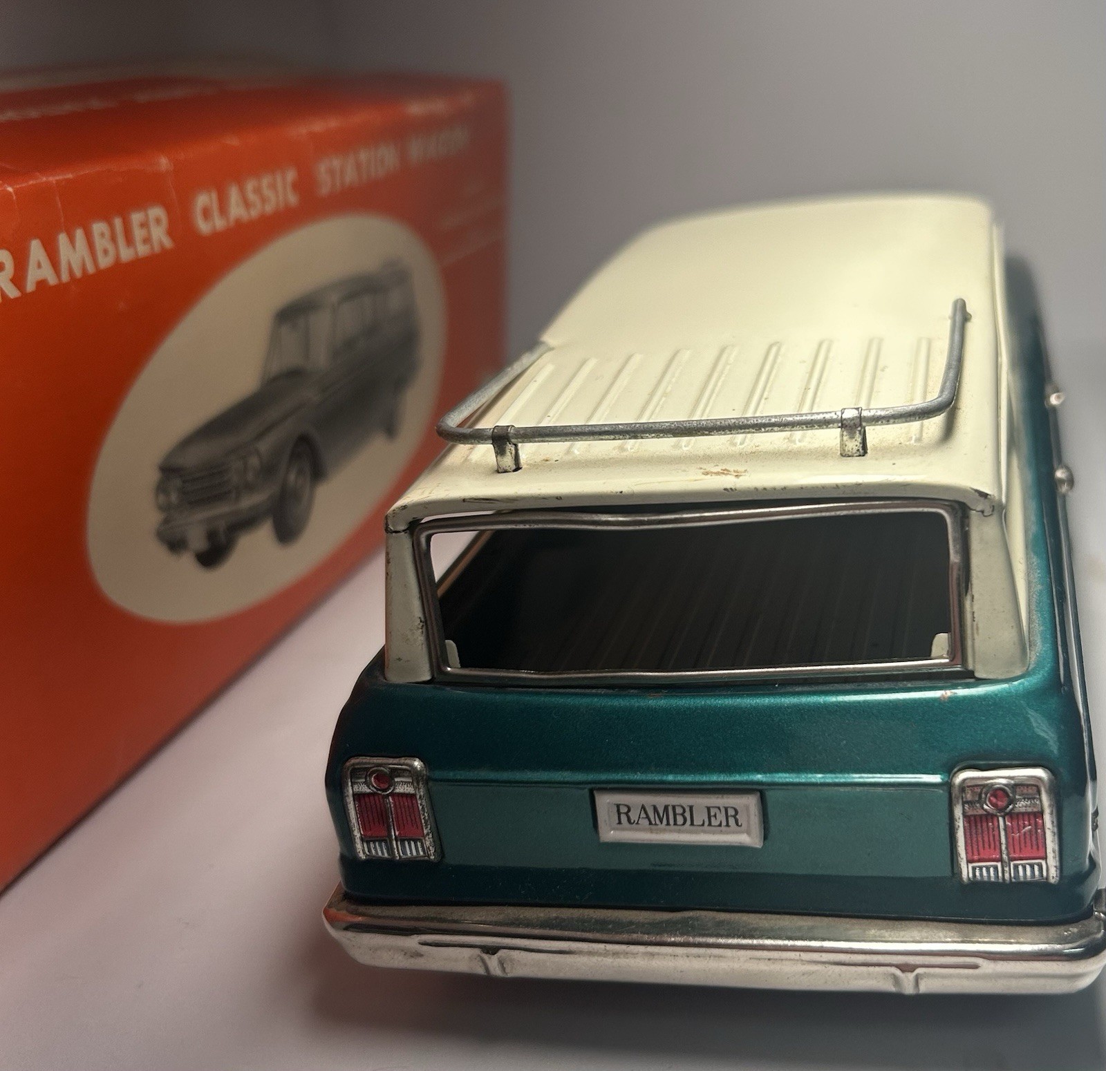 11” Rambler Wagon Bandai 770 made in Japan original box.   
