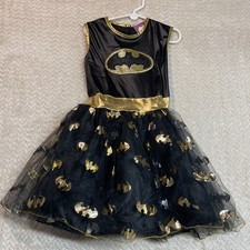 Rubies Girls BATGIRL Halloween Costume Tulle Dress Size Medium