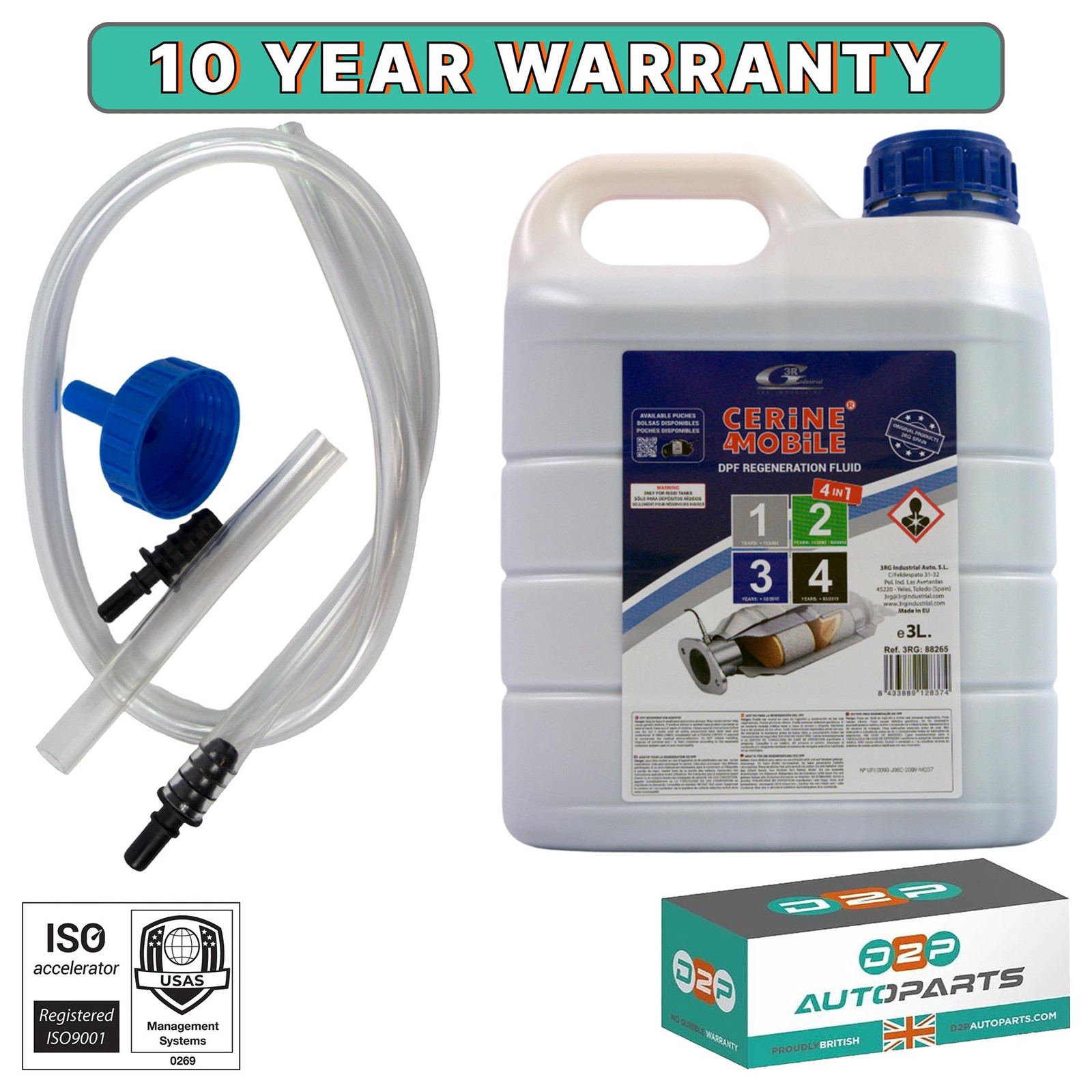 FUEL ADDITIVE REFILL EOLYS FLUID DPF FOR VAUXHALL COMBO E VIVARO C ZAFIRA 997995