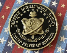 Very RARE Authentic Defense Intelligence Agency Challenge Coin DIA CIA NRO NSA