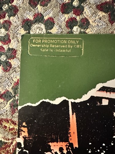 The Clash Self Titled Promo Vinyl LP 1979 US Epic White Labels BL 3606 VG - Picture 7 of 12