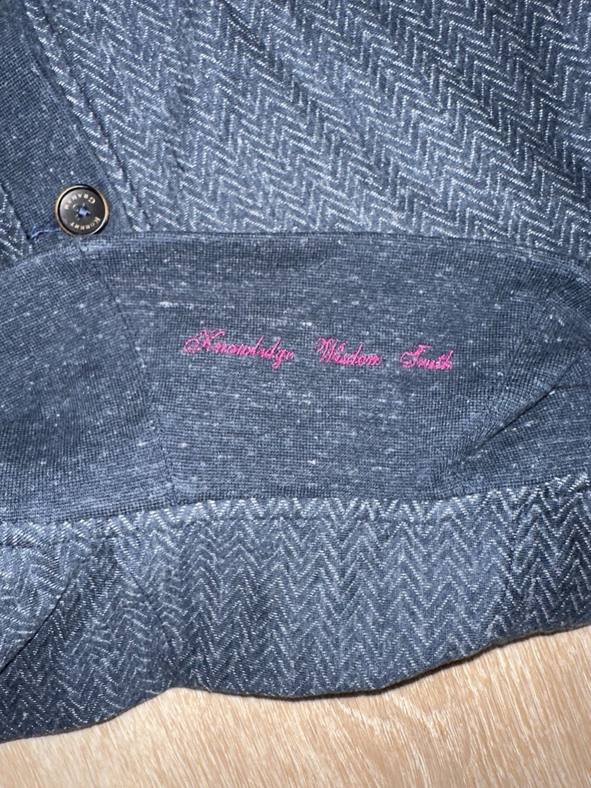 Robert Graham Herringbone Button up Cardigan Shaw… - image 6