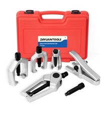 5pcs Professional Front End Service Tool Kit Pitman Arm Puller Ball Joint Sepa 5pcs Professional Front End Service Tool Kit Pitman Arm Puller Ball Joint Sepa