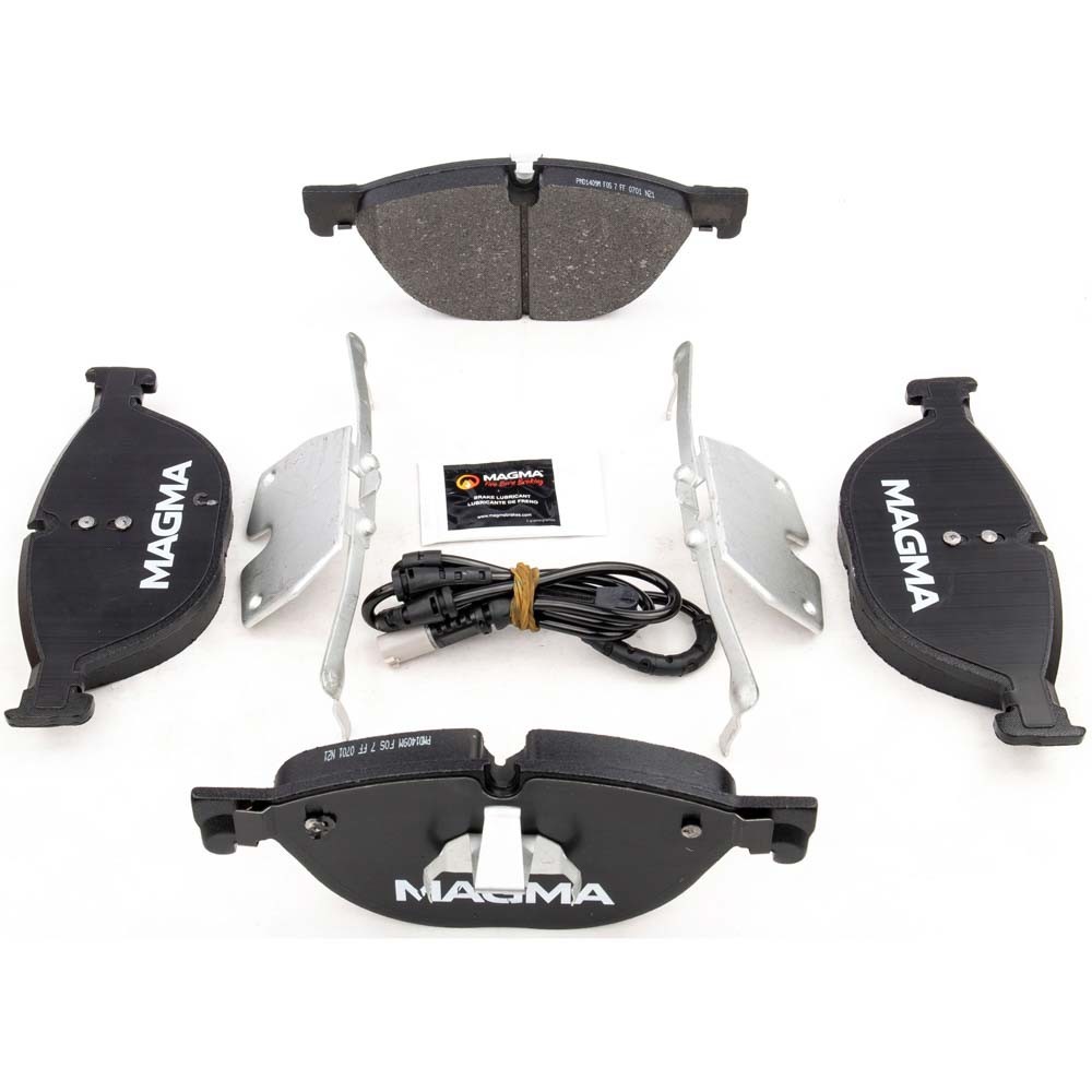 For Rolls-Royce Silver Seraph BMW 650i 1999-2019 Magma Front Brake Pad Set GAP