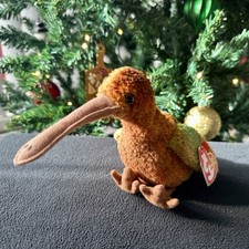 Beak the Kiwi Bird Ty Beanie Baby 1998 Excellent Condition