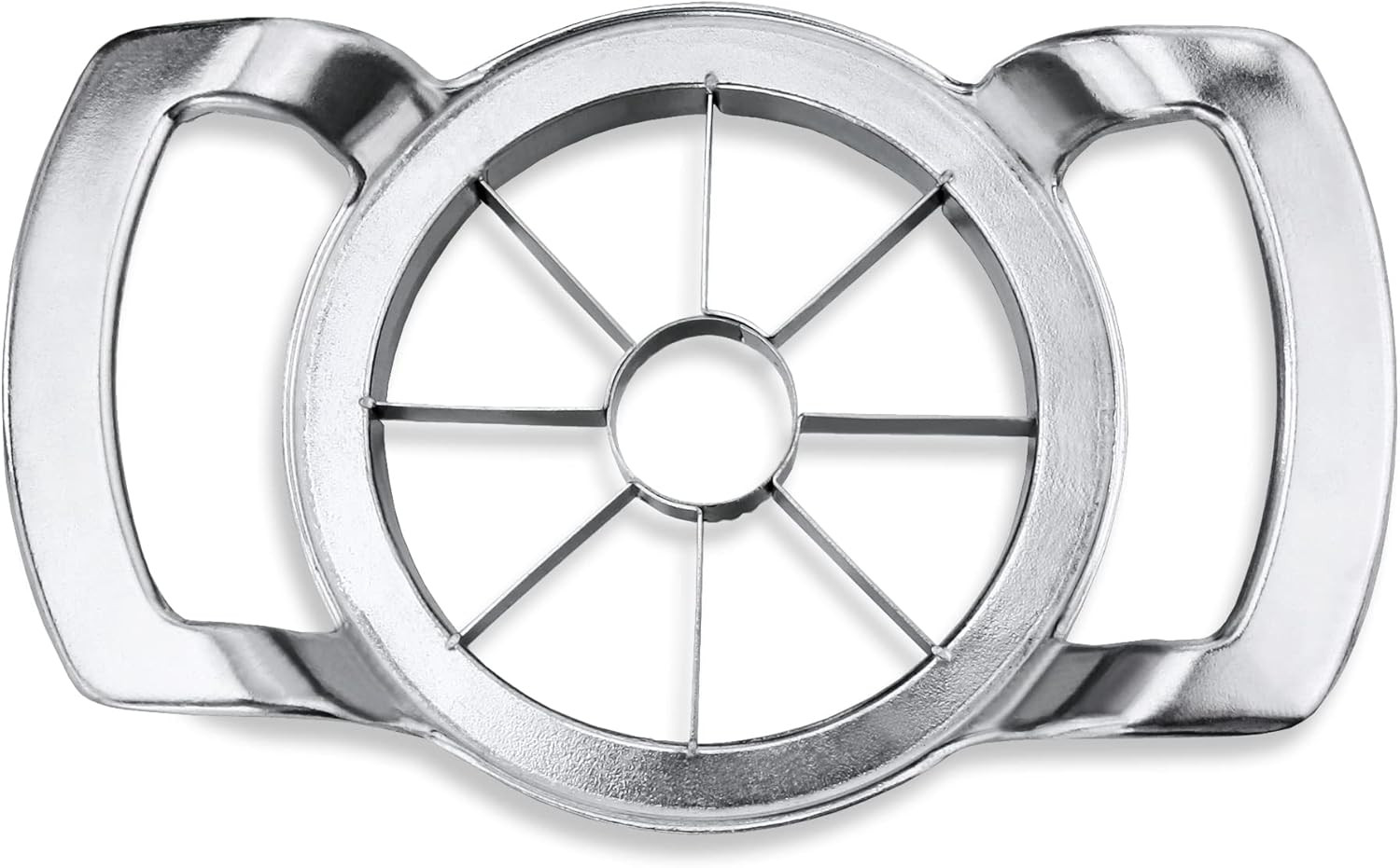Heavy Duty Commercial Apple Corer and Divider, Silver, Powder Coating