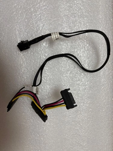 Dell 7W5N8 miniSAS HD SFF-8643 to 2X SFF-8482 SAS and SATA Power Cable 07W5N8