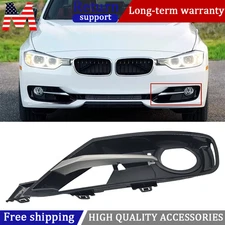 Left Bumper Fog Light Bezel Grille Cover Trim For BMW 320i 328i 335i