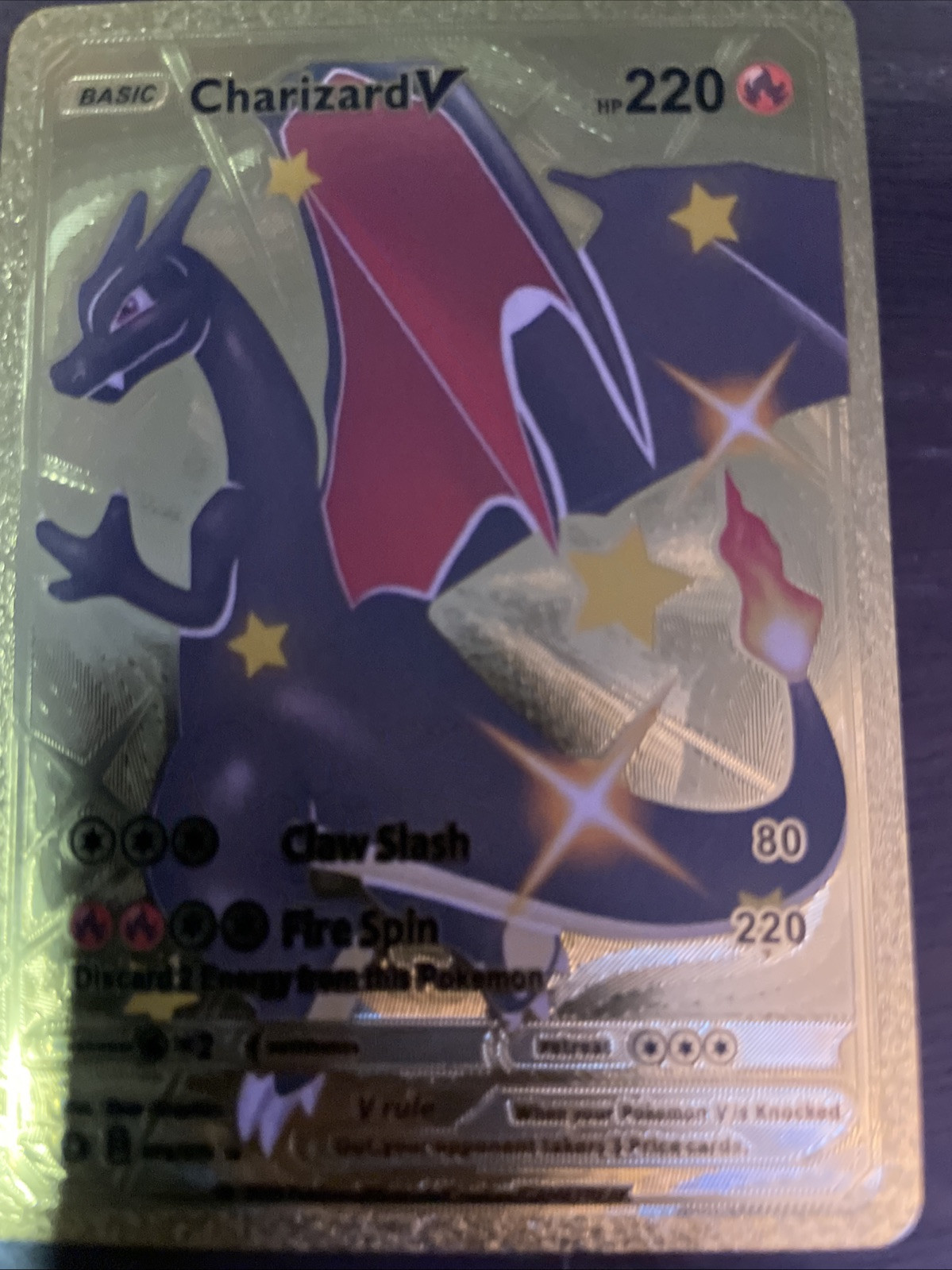 Charizard V (Secret) 79/73 Champions Path Holo