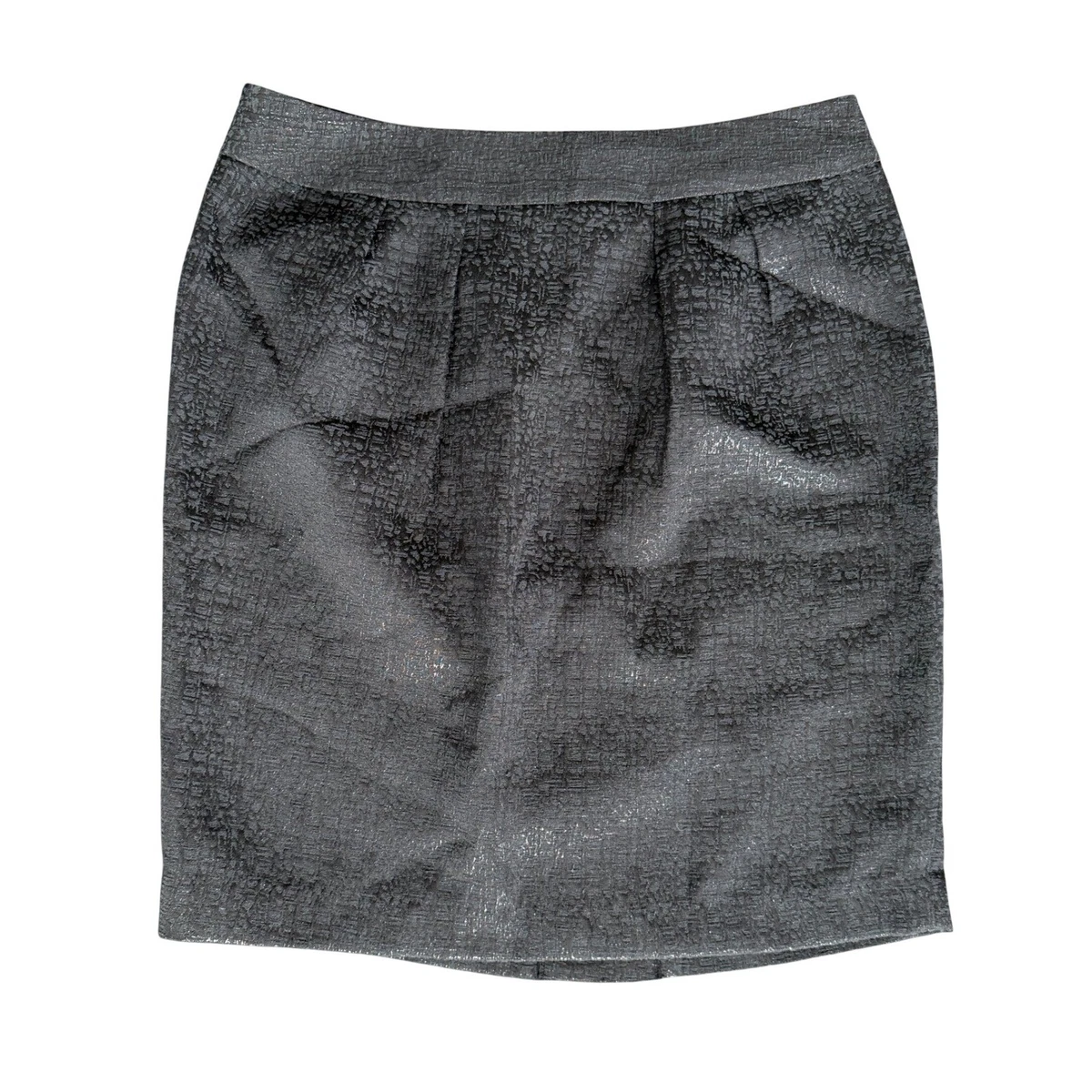 Jupe Crayon Board Room Classics - Gris Charbon - Taille 8 Femme - Droite Sous Le Genou