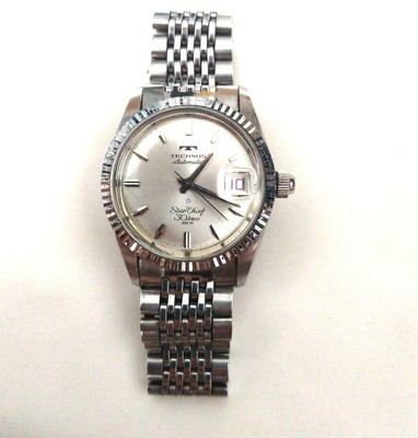 TECHNOS　スターチーフ Rare Technos Star Chief 30 Jewels Automatic Watch 37mm Working