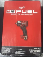 Milwaukee 2962-20 M18 Fuel 1/2" Mid-Torque Impact Wrench with Friction Ring -...