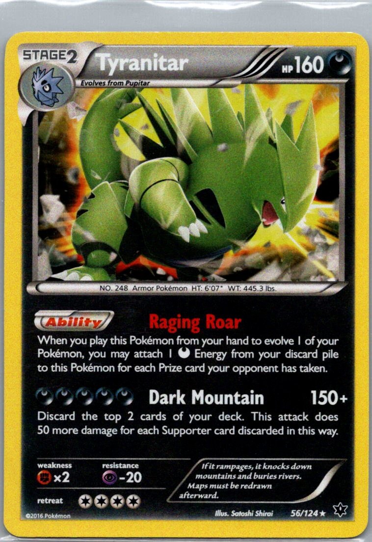 Tyranitar - (Cosmos Holo) Promo Miscellaneous Cards & Products 056/124 NM