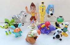 Toy Figures Lot Of 13 Random Smalls/ For Collecting Or Resale/Pre-Loved 