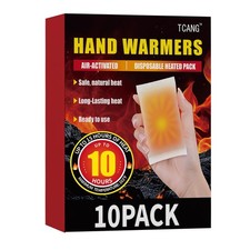 Hand Warmers Disposable 10 Pack - Up to 10 Hours of Heat 10 Hours, off white