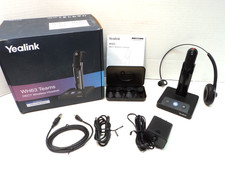 Yealink WH63 DECT Wireless Headset Microsoft Teams Convertible Earhook Headband