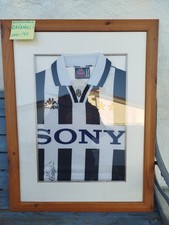 Juventus Maglia Sony Kappa 1996-97 Football Shirt Jersey Autografata Ravanelli