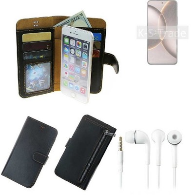 Schutz Hülle für Xiaomi 15S Pro + headphones Wallet Case Tasche Portemonnaie U