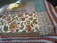 The Company Store Patchwork Twin Quilt And Sham Bohemian Farmhouse 72x82 Lovely