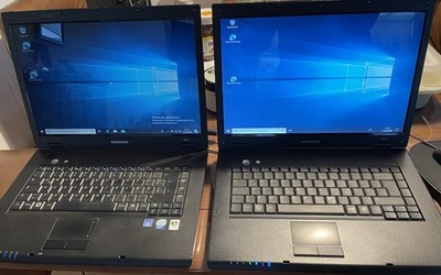 Zwei Samsung R60 plus und R60S Notebook 15,6 Zoll.