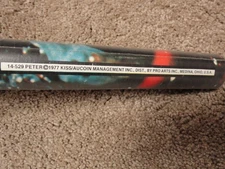 KISS Peter Criss Original 1977 Aucoin Motorcycle Poster Mint in packaging