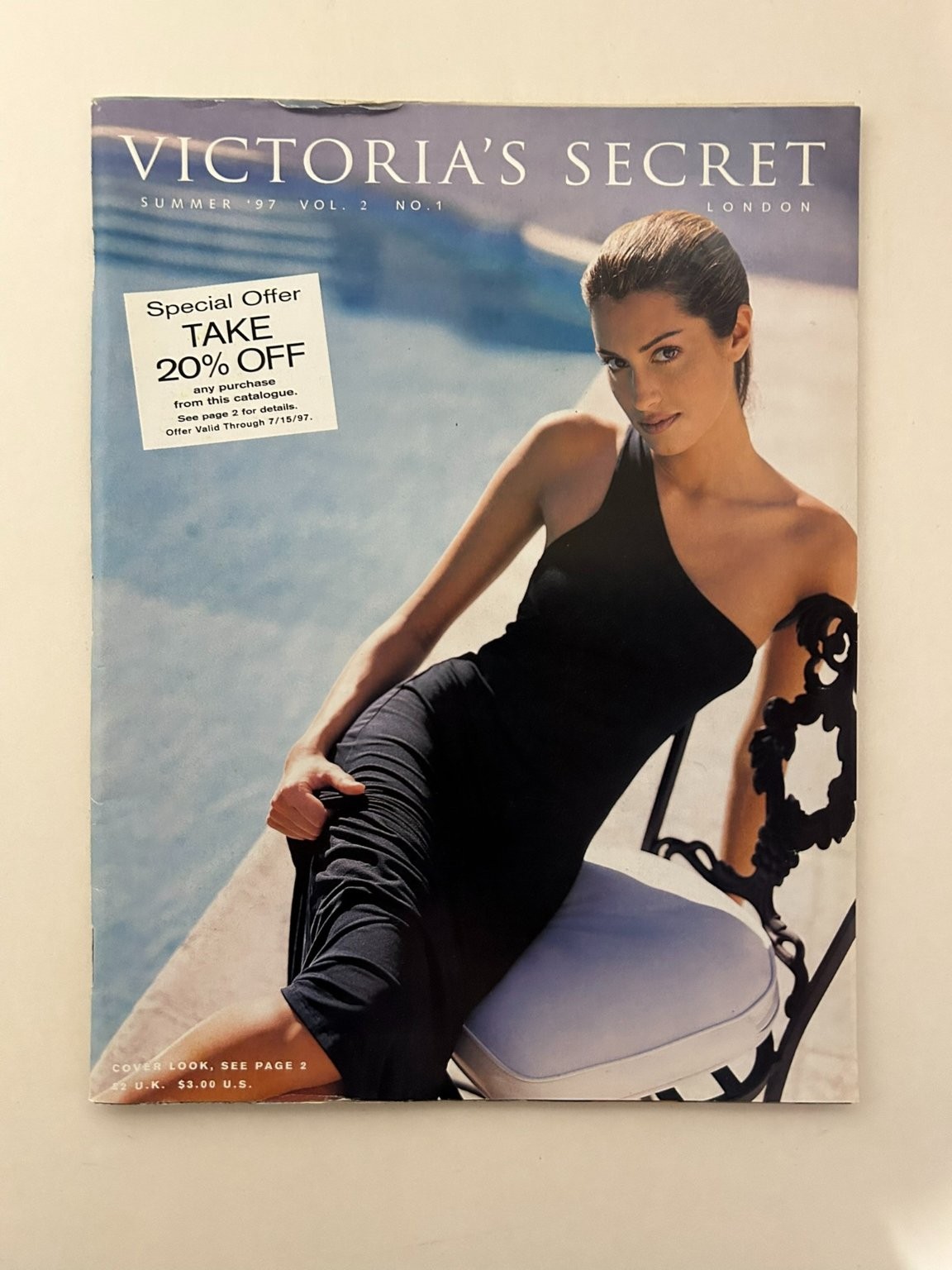 Victoria's Secret Summer '97 Vol. 2 No. 1 Lingerie Fashion Swimwear Catalog
