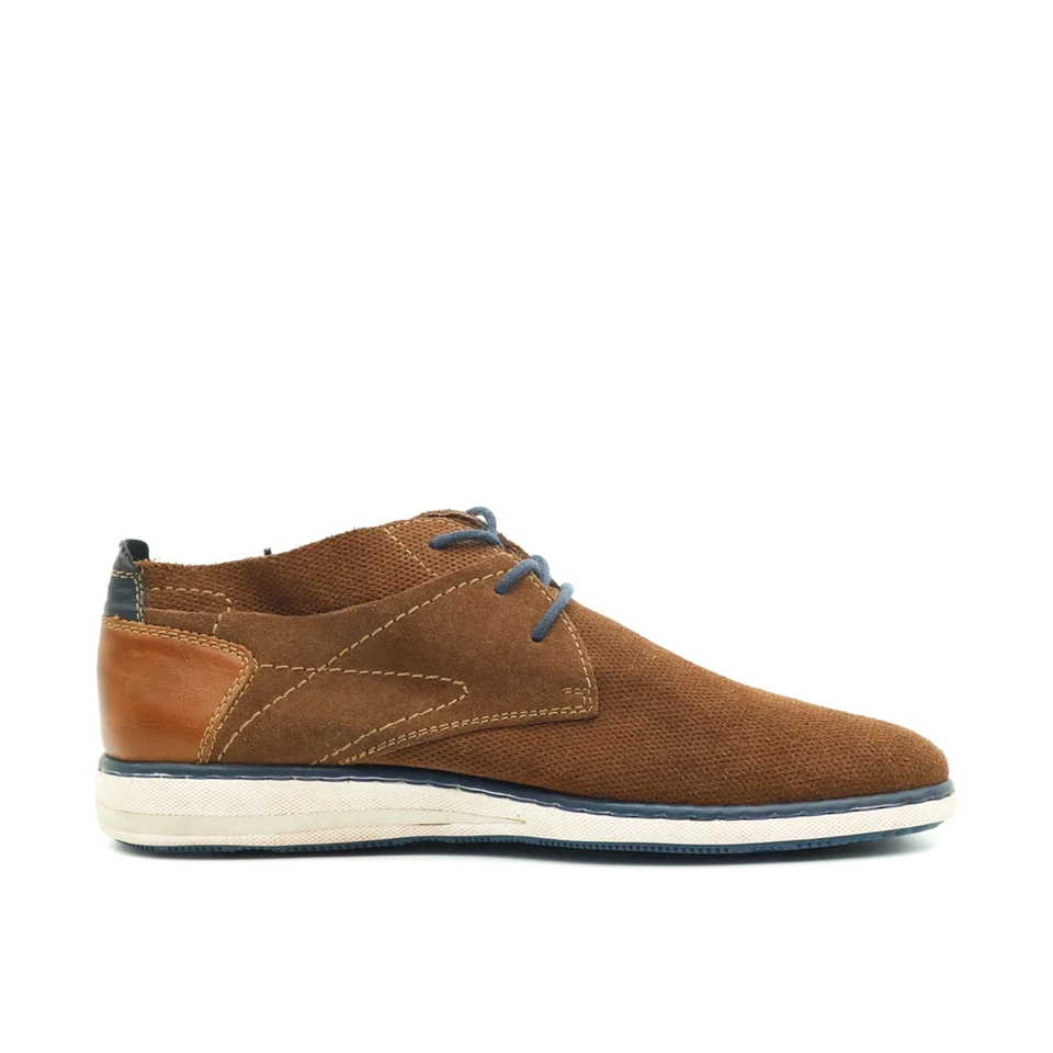 Rieker Herren Business Halbschuh Halbschuhe Braun Low-Top Schnürschuhe EU 42 - Bild 2 von 4
