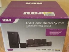 RCA RTD325W 5.1 Surround Sound By DVD Home Theater System 250W 1080p New